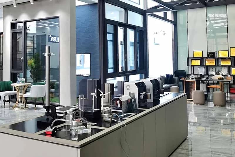 Showroom sample display three