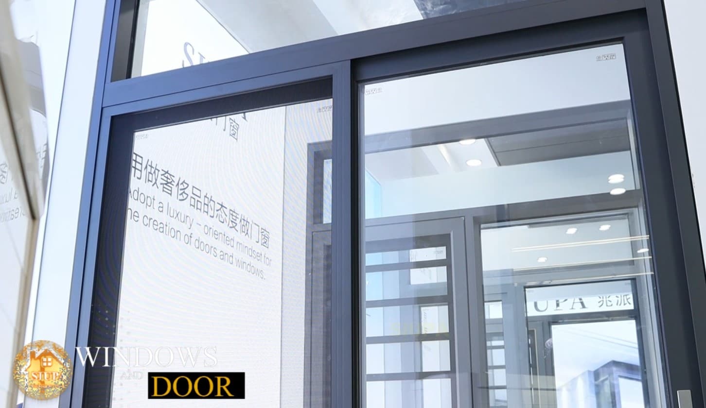 Which glass is best for an aluminium window?